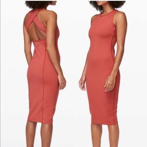 LULULEMON Picnic Play Dress - brick rose